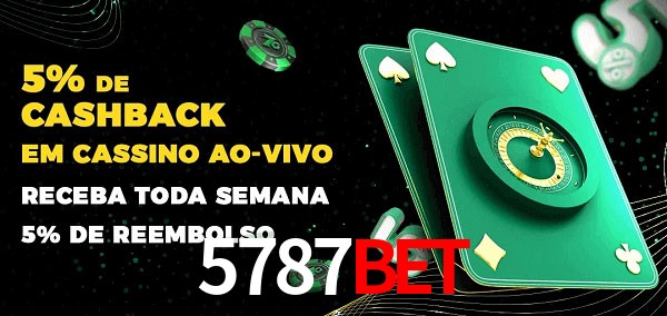 Promoções do cassino ao Vivo 5787bet